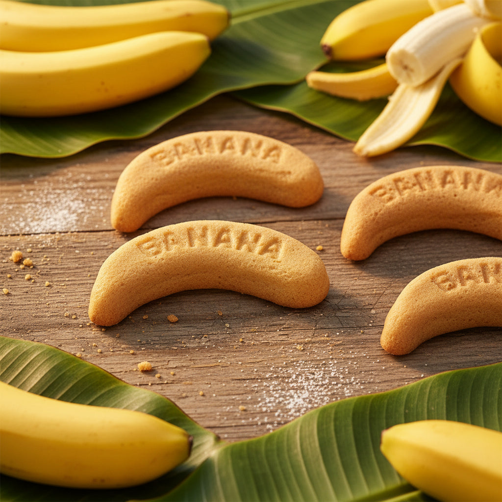 Caramel Banana Butter cake (2pcs)